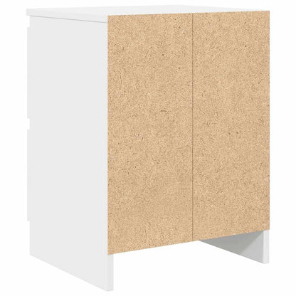 Tv-meubel 40x35x54 cm spaanplaat wit