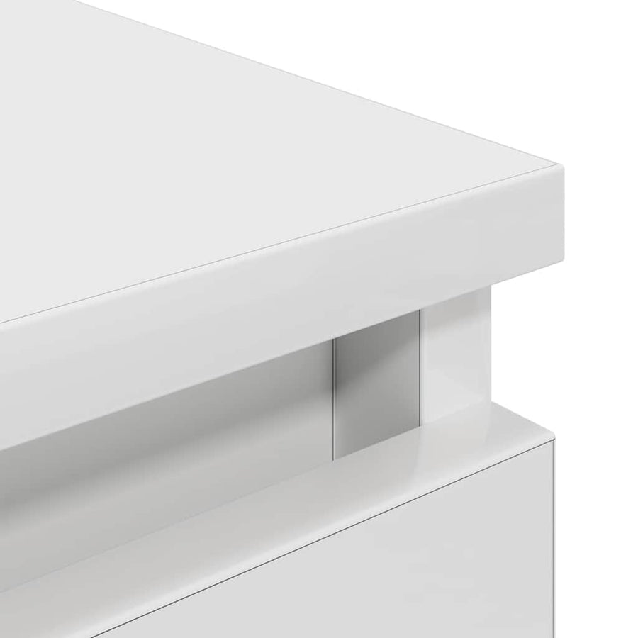 Tv-meubel 40x35x54 cm spaanplaat wit
