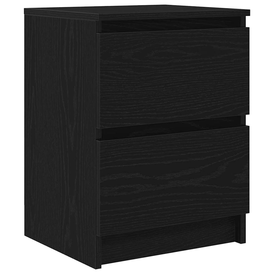 Tv-meubel 40x35x54 cm spaanplaat zwart