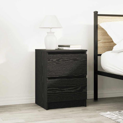 Tv-meubel 40x35x54 cm spaanplaat zwart