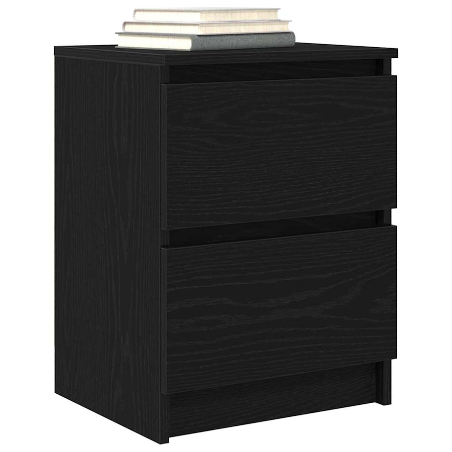 Tv-meubel 40x35x54 cm spaanplaat zwart