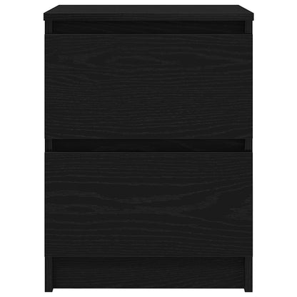 Tv-meubel 40x35x54 cm spaanplaat zwart