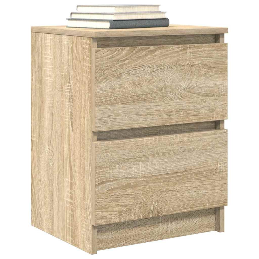 Tv-meubel 40x35x54 cm spaanplaat sonoma eikenkleurig