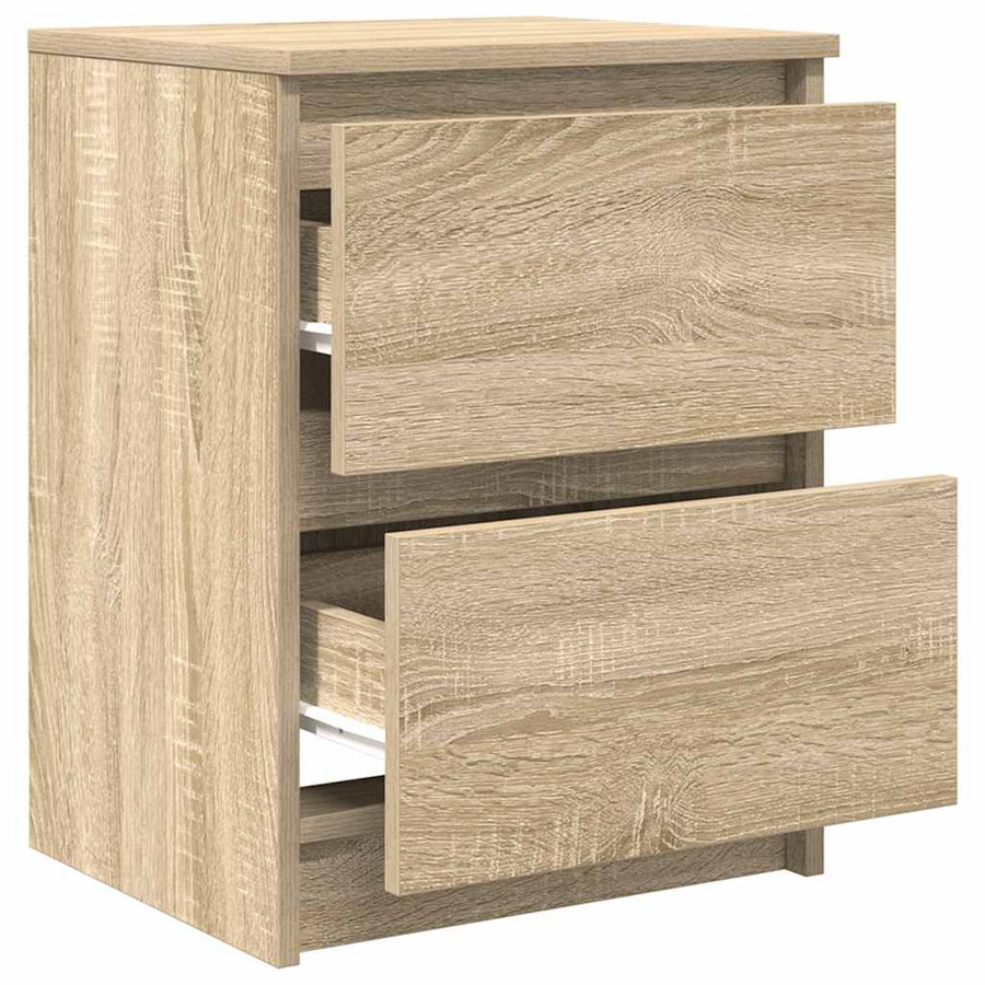 Tv-meubel 40x35x54 cm spaanplaat sonoma eikenkleurig