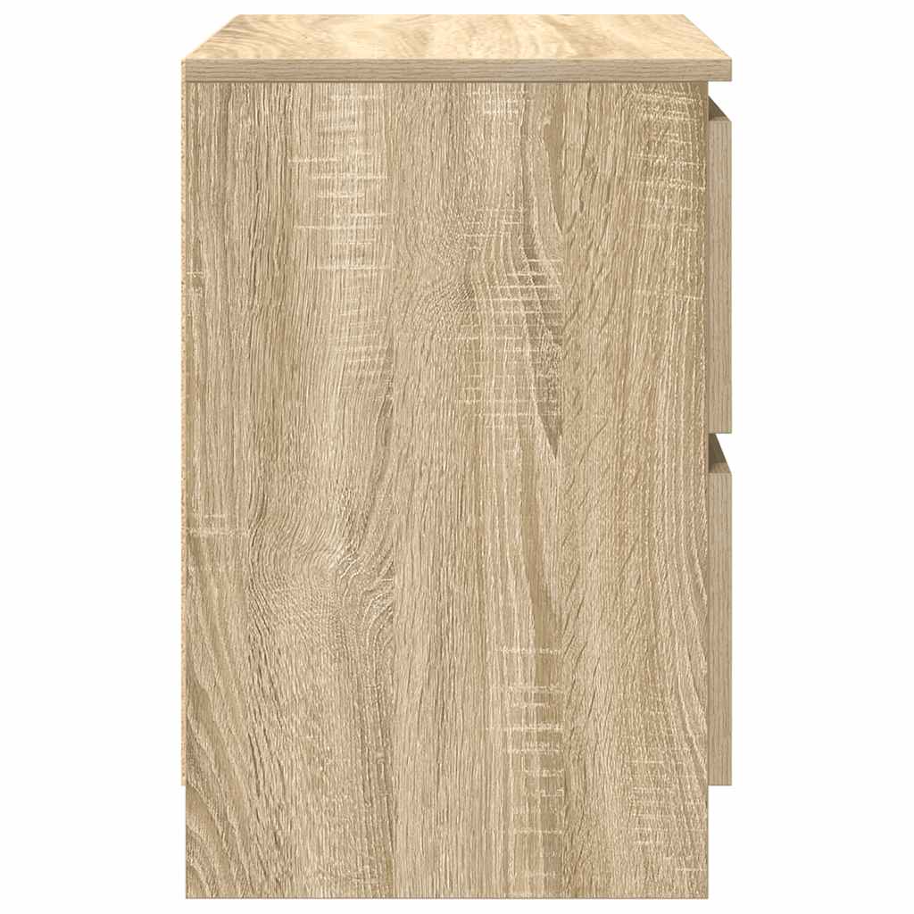 Tv-meubel 40x35x54 cm spaanplaat sonoma eikenkleurig