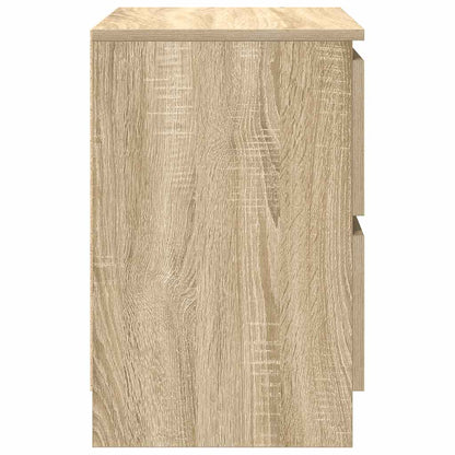 Tv-meubel 40x35x54 cm spaanplaat sonoma eikenkleurig