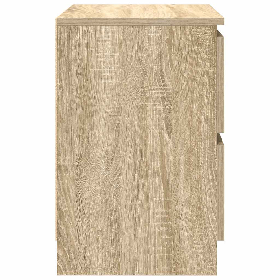 Tv-meubel 40x35x54 cm spaanplaat sonoma eikenkleurig