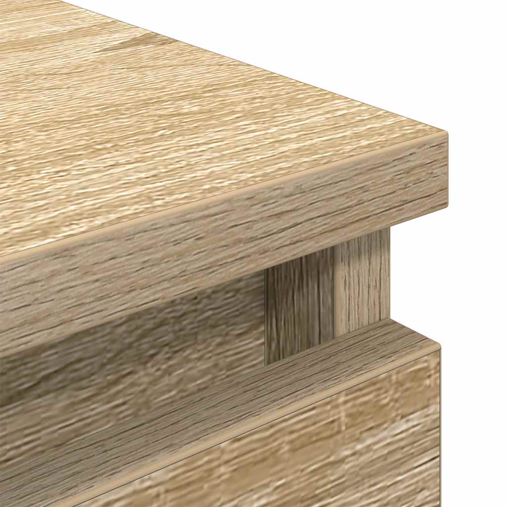 Tv-meubel 40x35x54 cm spaanplaat sonoma eikenkleurig