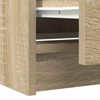 Tv-meubel 40x35x54 cm spaanplaat sonoma eikenkleurig