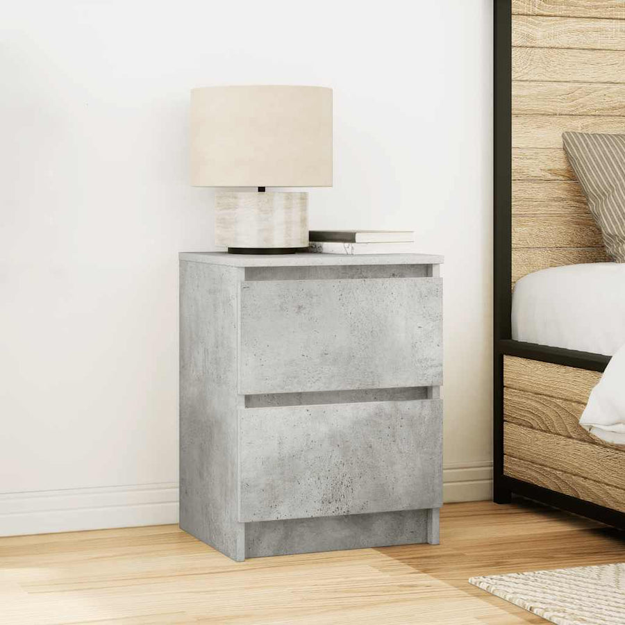 Tv-meubel 40x35x54 cm spaanplaat betongrijs