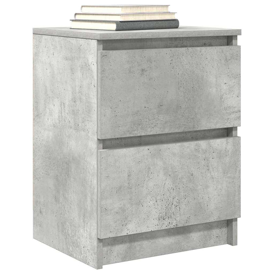 Tv-meubel 40x35x54 cm spaanplaat betongrijs