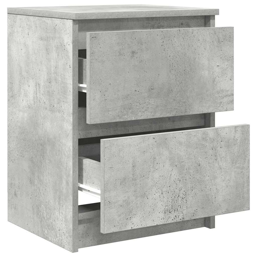 Tv-meubel 40x35x54 cm spaanplaat betongrijs