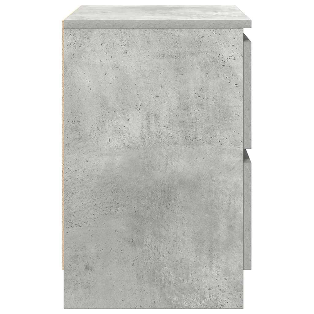 Tv-meubel 40x35x54 cm spaanplaat betongrijs