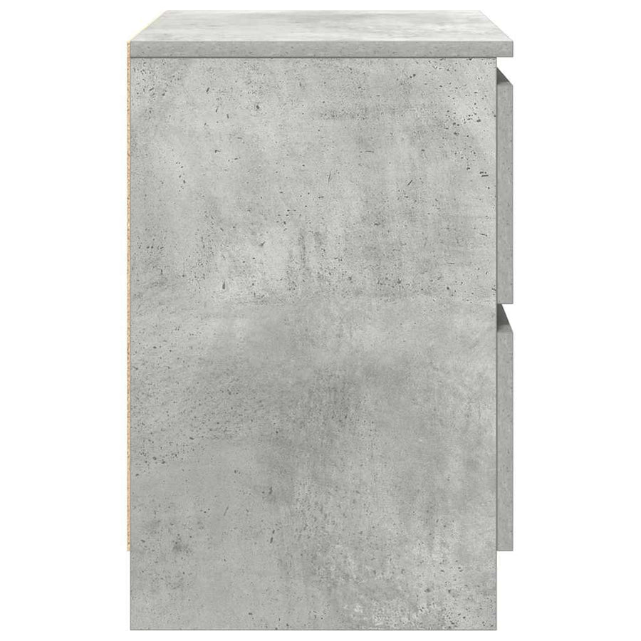 Tv-meubel 40x35x54 cm spaanplaat betongrijs
