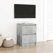 Tv-meubel 40x35x54 cm spaanplaat betongrijs