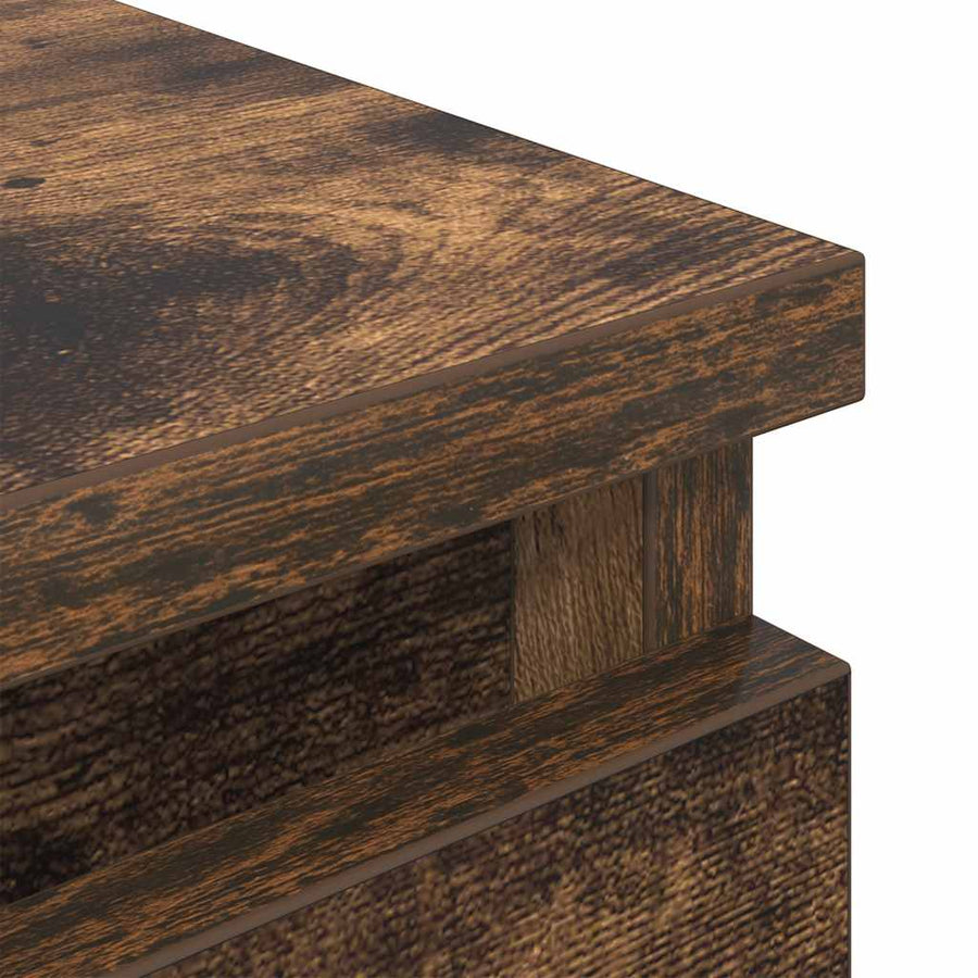 Tv-meubel 40x35x54 cm spaanplaat gerookt eikenkleurig