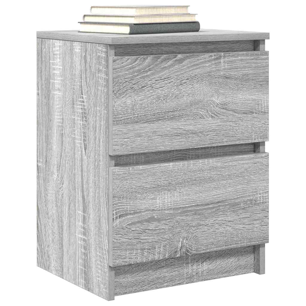 Tv-meubel 40x35x54 cm spaanplaat grijs sonoma