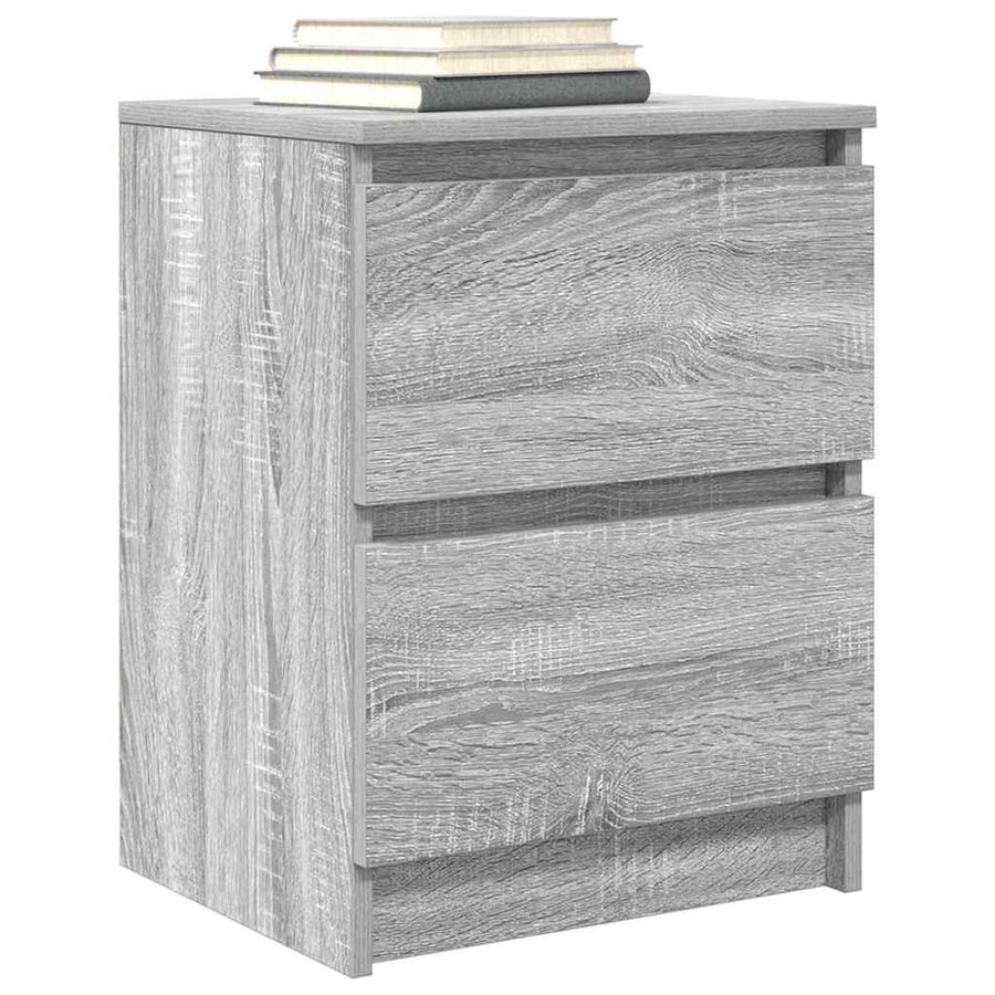 Tv-meubel 40x35x54 cm spaanplaat grijs sonoma