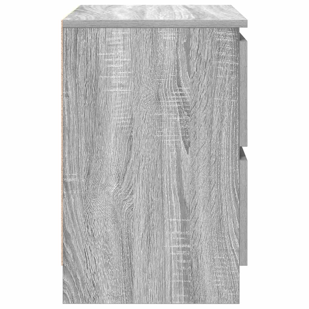 Tv-meubel 40x35x54 cm spaanplaat grijs sonoma