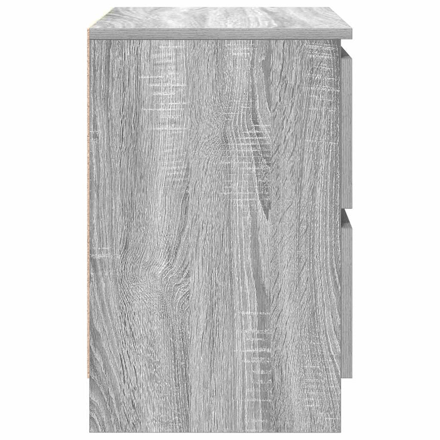 Tv-meubel 40x35x54 cm spaanplaat grijs sonoma