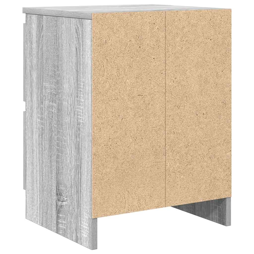 Tv-meubel 40x35x54 cm spaanplaat grijs sonoma