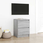 TV Cabinet 40x35x54 cm Chipboard Grey Sonoma