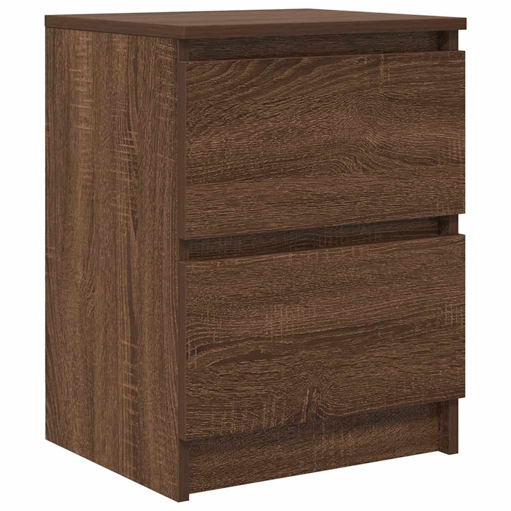 Tv-meubel 40x35x54 cm spaanplaat bruin eikenkleurig