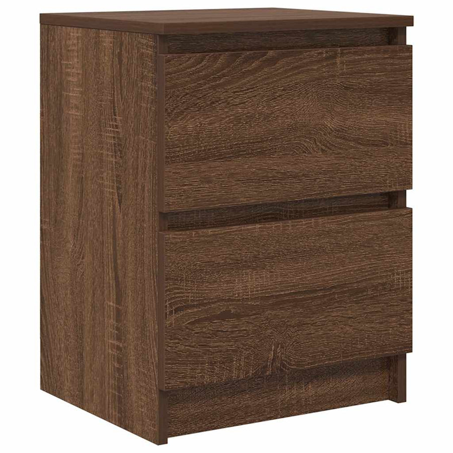 Tv-meubel 40x35x54 cm spaanplaat bruin eikenkleurig