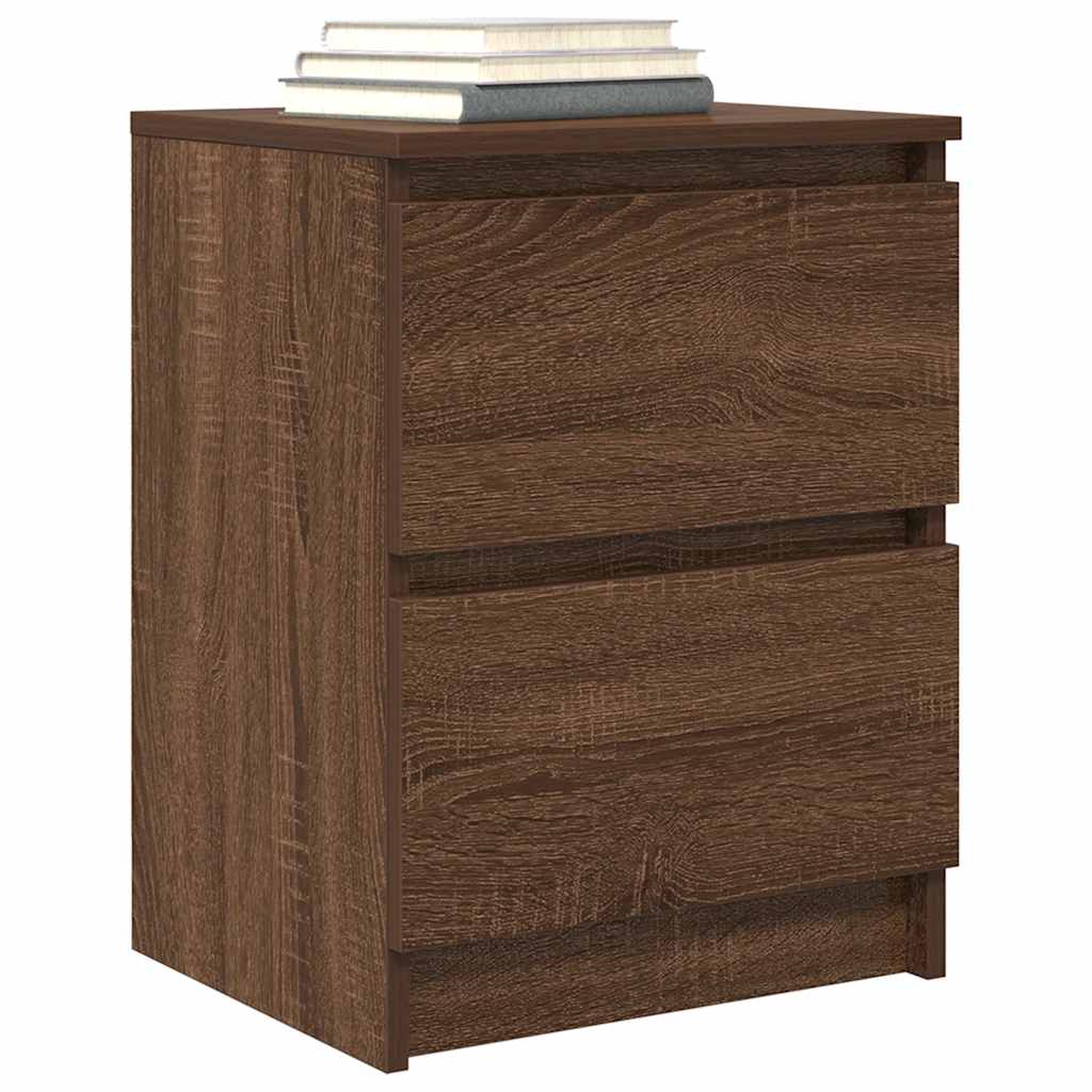 Tv-meubel 40x35x54 cm spaanplaat bruin eikenkleurig
