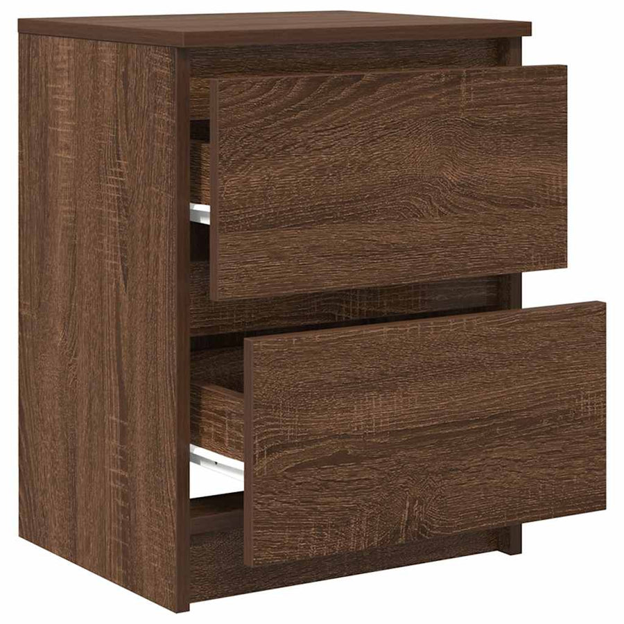 Tv-meubel 40x35x54 cm spaanplaat bruin eikenkleurig