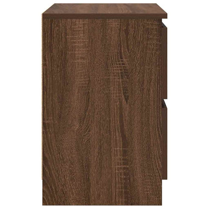 Tv-meubel 40x35x54 cm spaanplaat bruin eikenkleurig