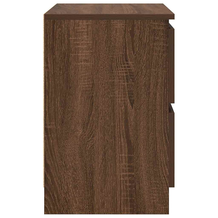 Tv-meubel 40x35x54 cm spaanplaat bruin eikenkleurig