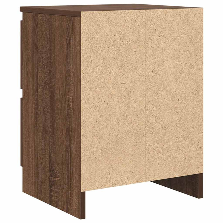 Tv-meubel 40x35x54 cm spaanplaat bruin eikenkleurig