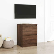 Tv-meubel 40x35x54 cm spaanplaat bruin