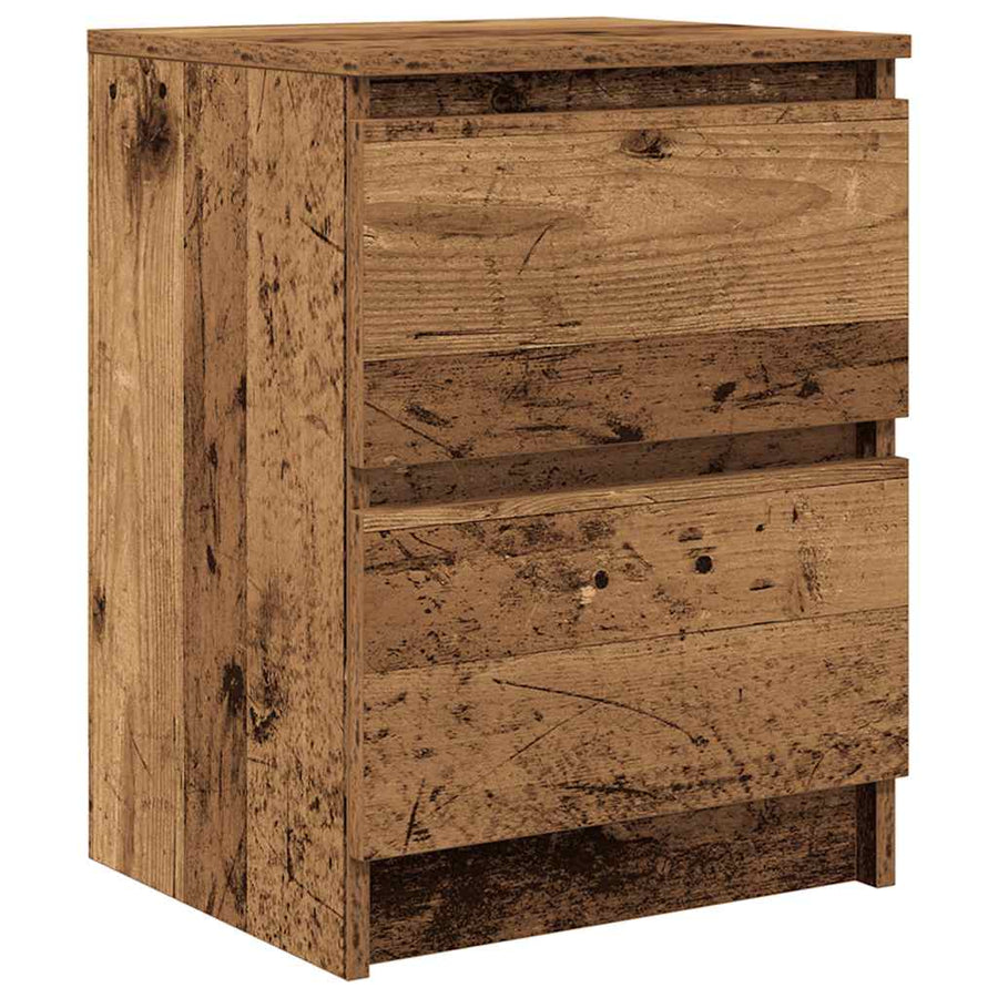 Tv-meubel 40x35x54 cm spaanplaat oud hout