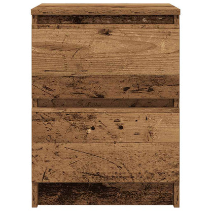 Tv-meubel 40x35x54 cm spaanplaat oud hout
