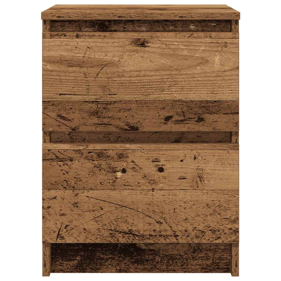 Tv-meubel 40x35x54 cm spaanplaat oud hout