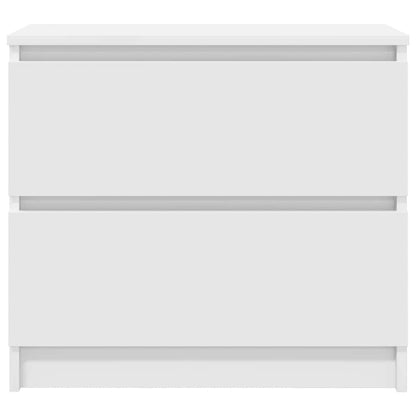 Tv-meubel 60x35x54 cm bewerkt hout wit