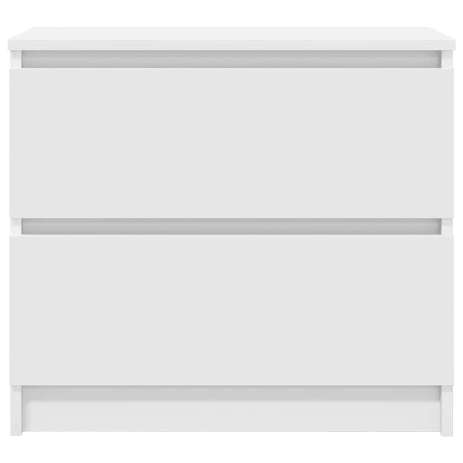 Tv-meubel 60x35x54 cm bewerkt hout wit