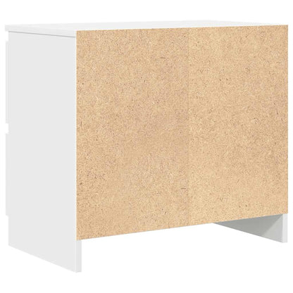 Tv-meubel 60x35x54 cm bewerkt hout wit