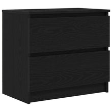 Tv-meubel 60x35x54 cm bewerkt hout zwart