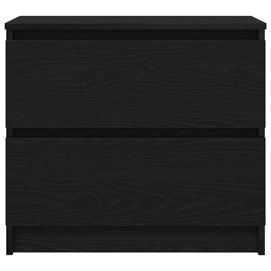 Tv-meubel 60x35x54 cm bewerkt hout zwart