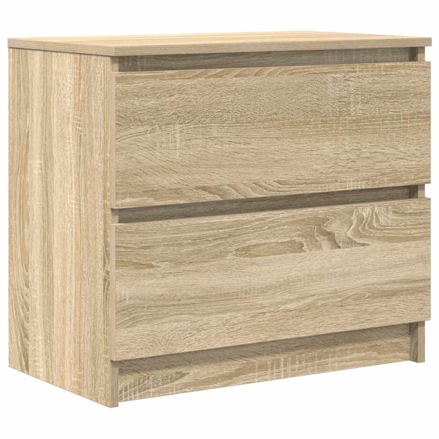 Tv-meubel 60x35x54 cm bewerkt hout sonoma eikenkleurig