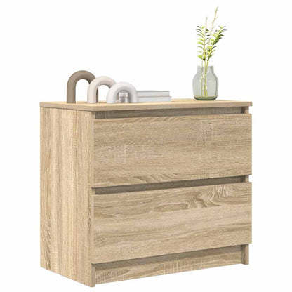 Tv-meubel 60x35x54 cm bewerkt hout sonoma eikenkleurig