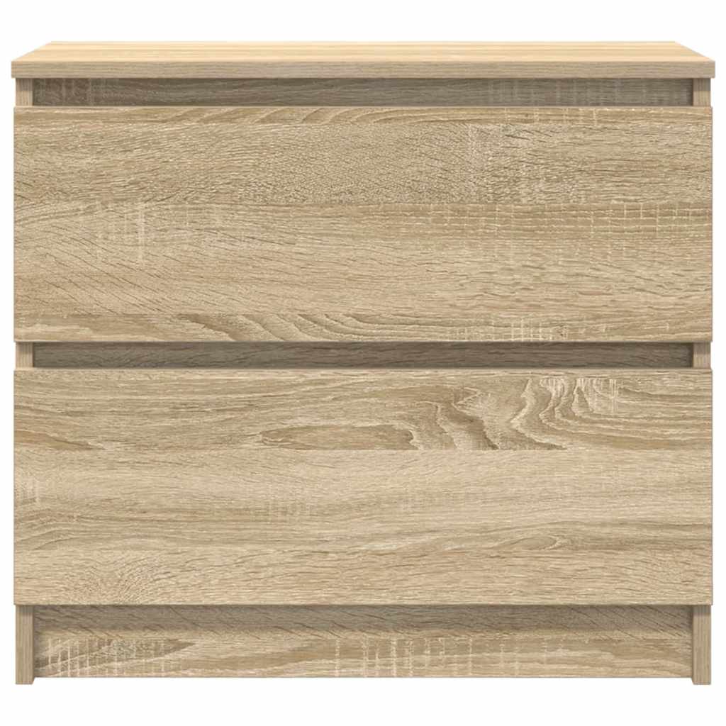 Tv-meubel 60x35x54 cm bewerkt hout sonoma eikenkleurig