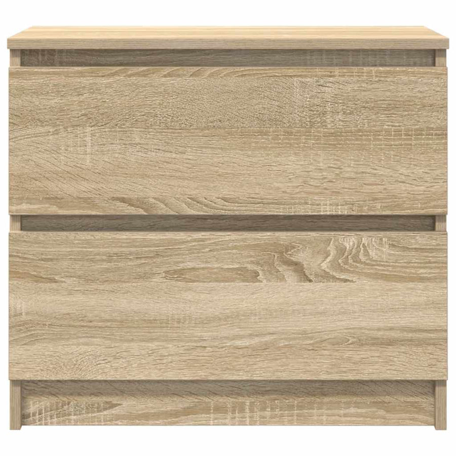Tv-meubel 60x35x54 cm bewerkt hout sonoma eikenkleurig