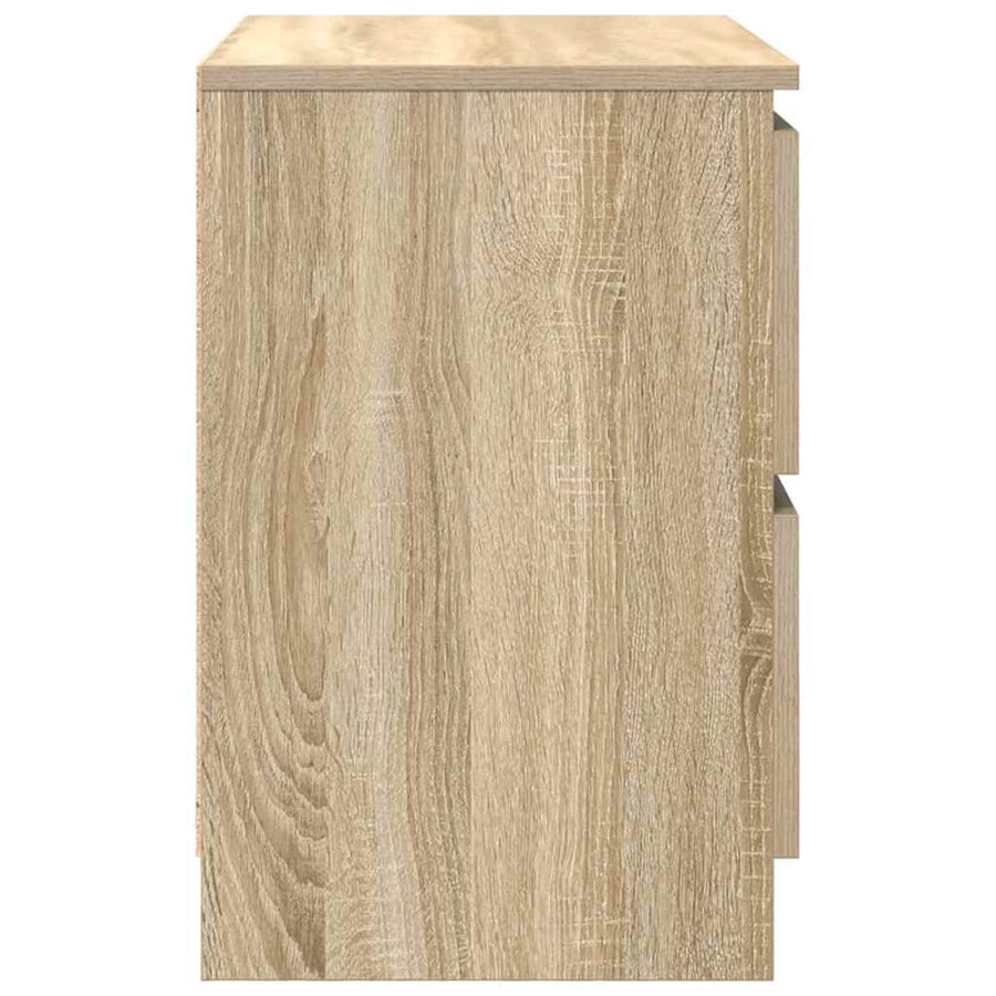 Tv-meubel 60x35x54 cm bewerkt hout sonoma eikenkleurig