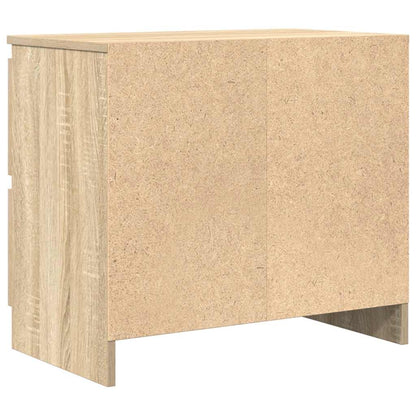 Tv-meubel 60x35x54 cm bewerkt hout sonoma eikenkleurig