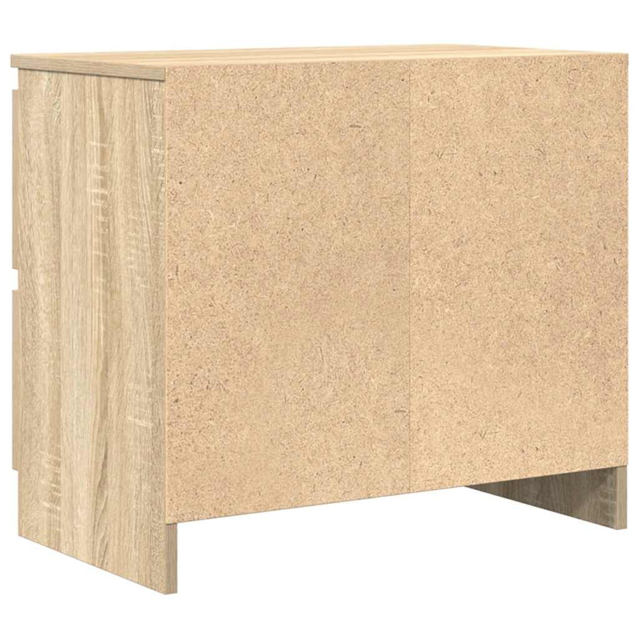 Tv-meubel 60x35x54 cm bewerkt hout sonoma eikenkleurig