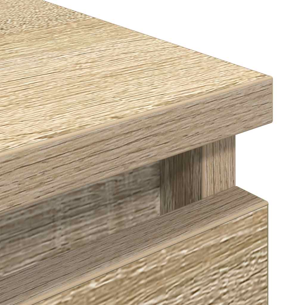 Tv-meubel 60x35x54 cm bewerkt hout sonoma eikenkleurig
